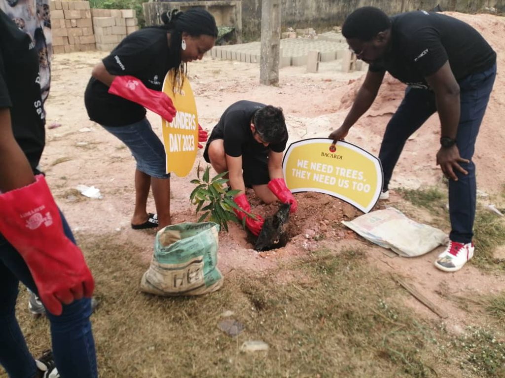 Tree Planting Exercise To Inspire Environmental Awareness
